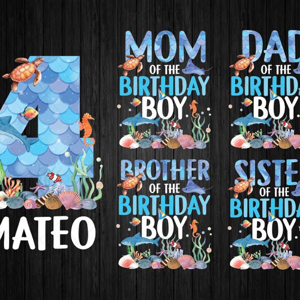 Fish Birthday Party - Etsy