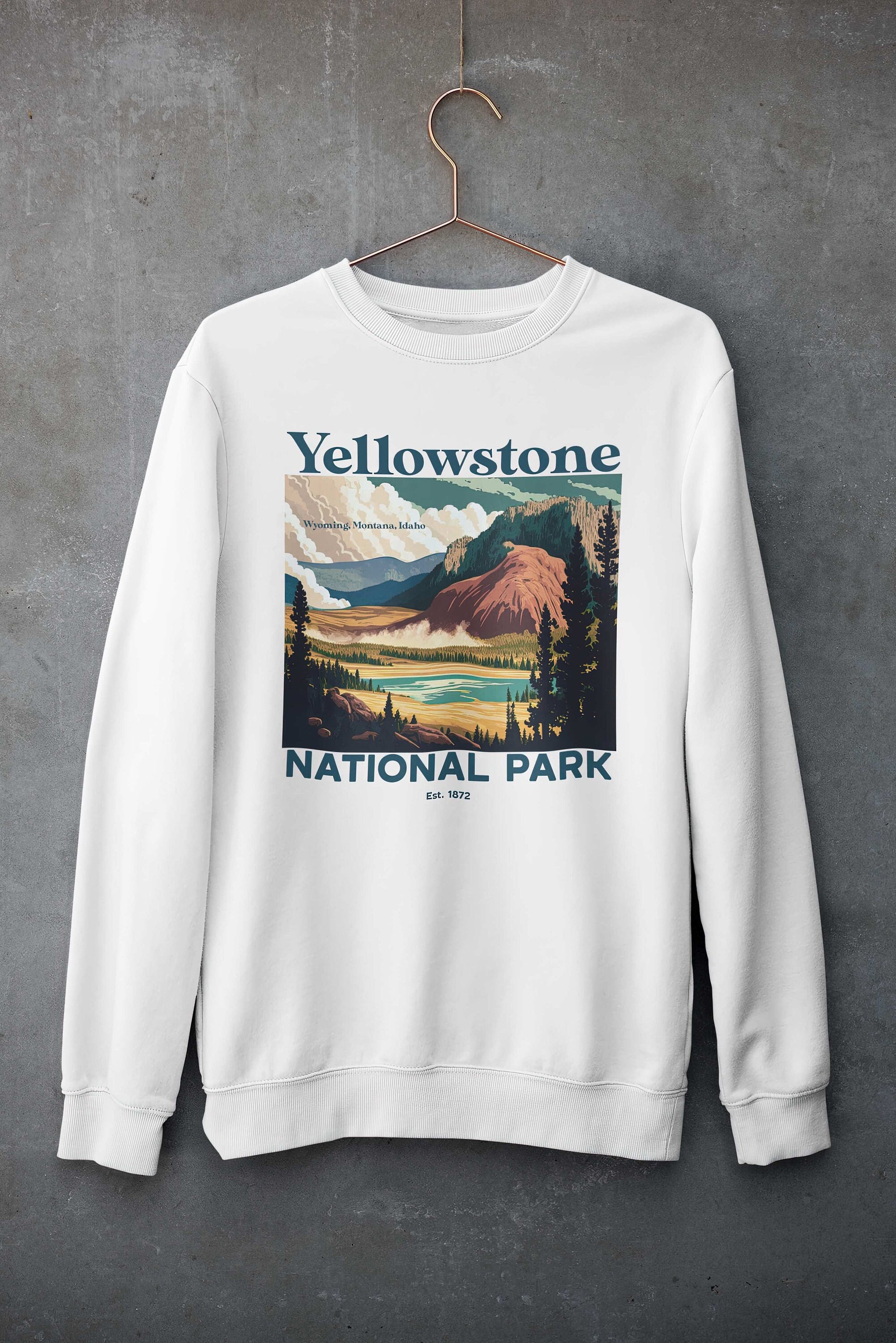 Vintage yellowstone sweatshirt hotsell