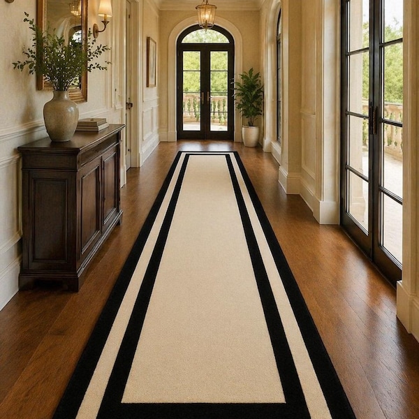Cream Runner Rugs - Etsy UK