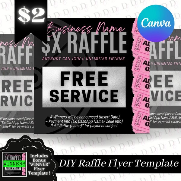 Raffle Business Flyer