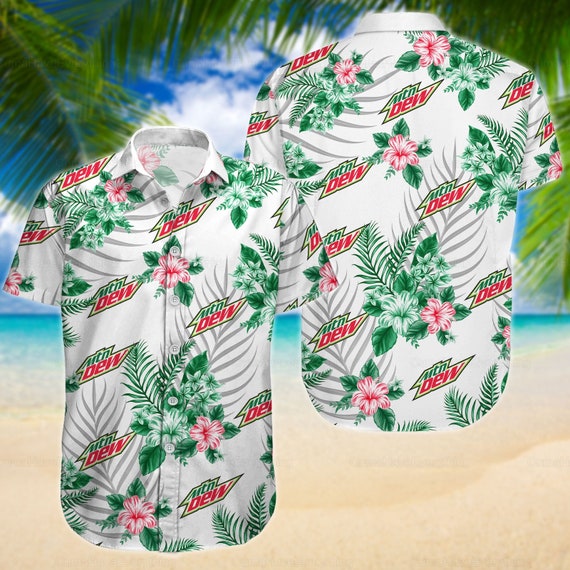 Mountain Dew Hawaii Shirt, Mountain Dew Man Shorts, Mtn Dew Shirts
