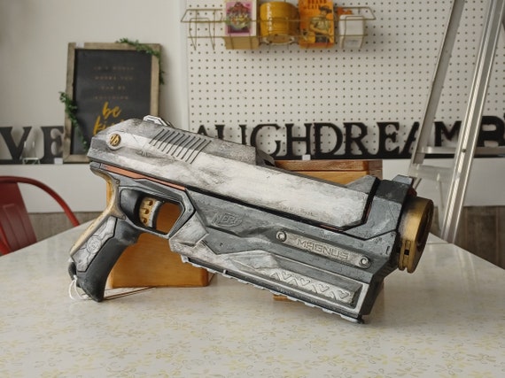Steampunk Nerf Magnus Mega Dart Blaster - Etsy