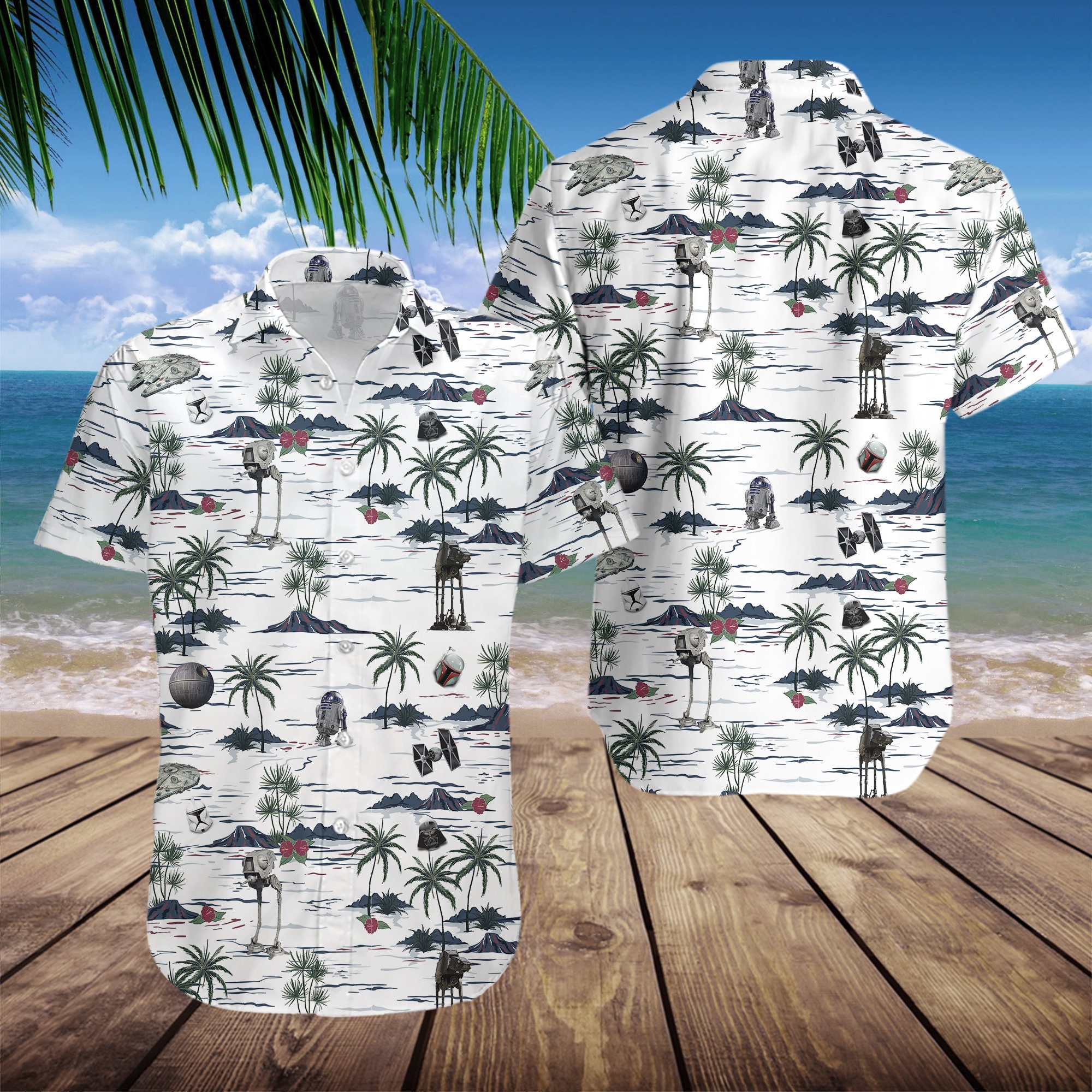 Discover Star Wars Hawaiian Shirt, Star Wars Button Up Shirt