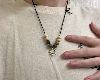 Beaded Sun Necklace