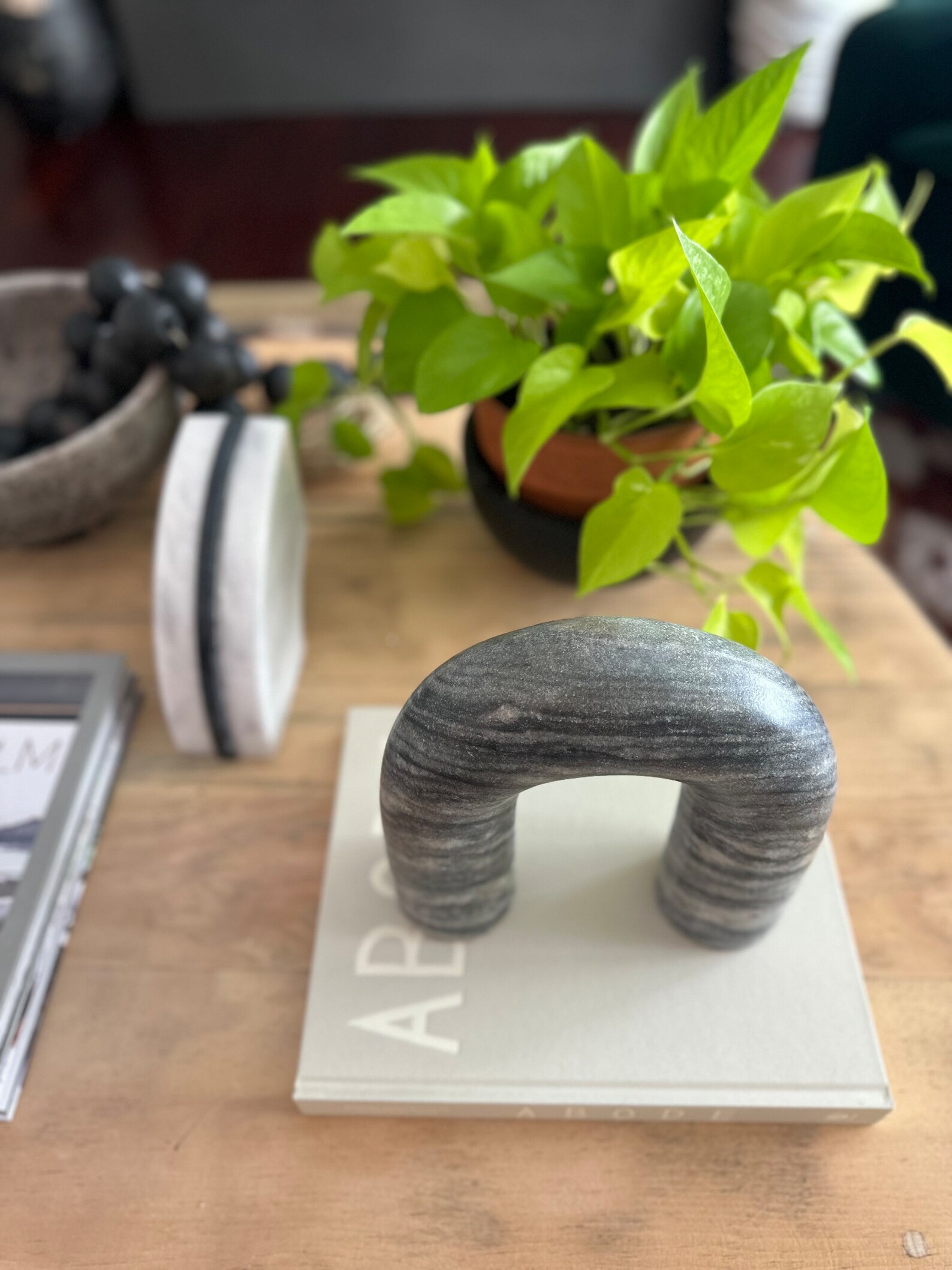 Marble Arch Decor Modern Decorative Accent Piece Luxury Etsy