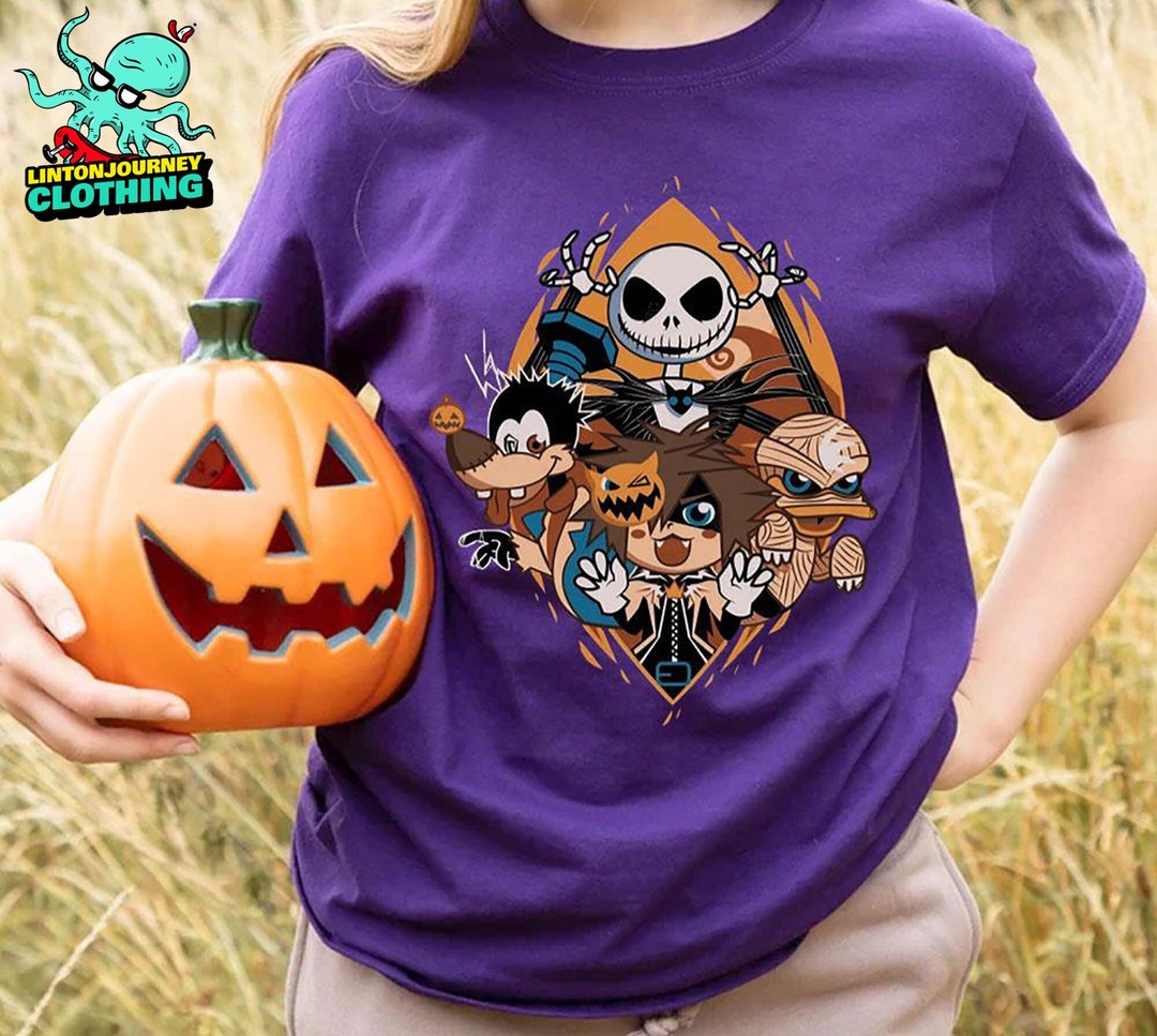 This is Halloween Kingdom Hearts Trending Unisex Tshirt Jack Etsy