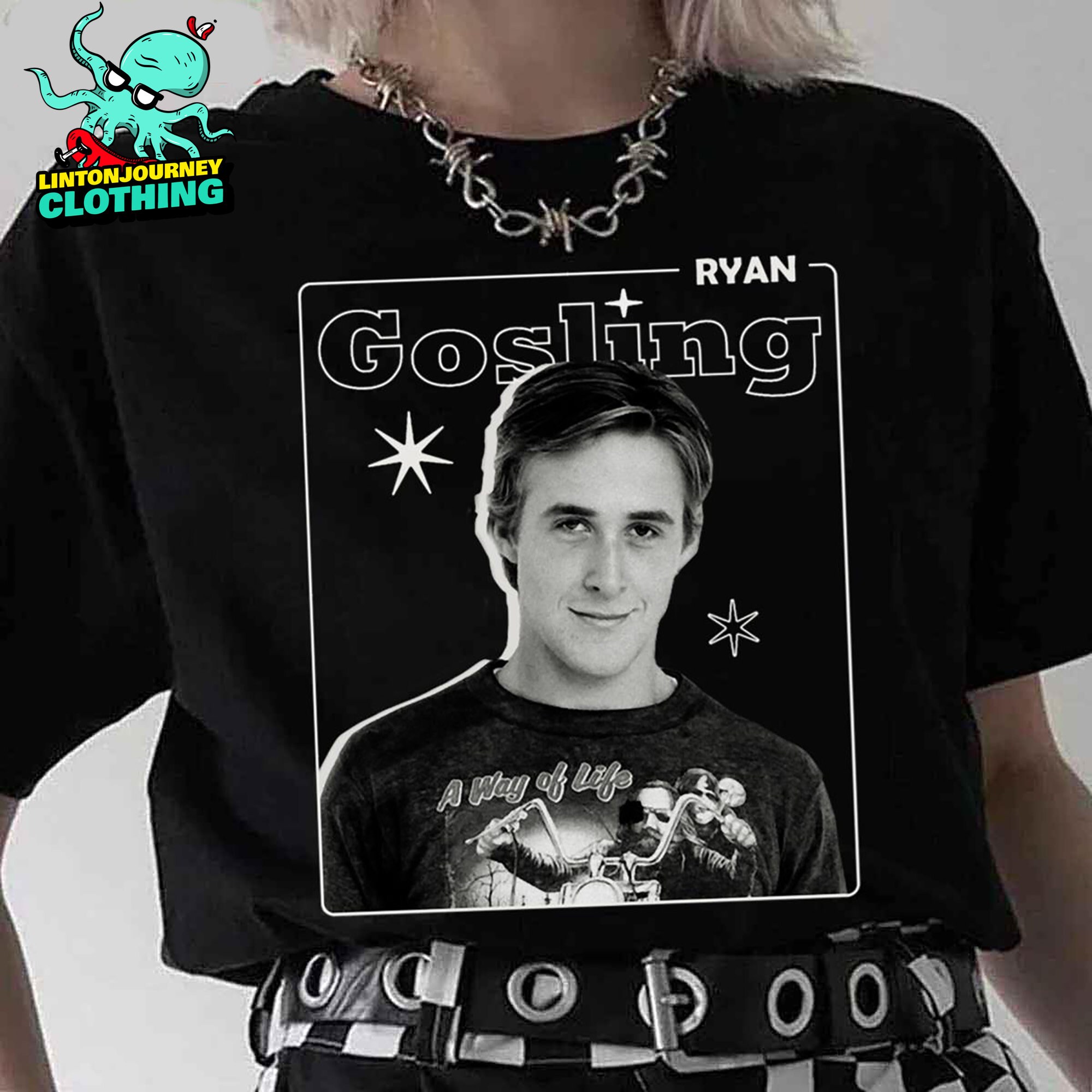 Ryan Gosling Vintage Unisex Shirt, Vintage Ryan Goslingr Tshirt Gift for  Him and Her, Best Ryan Gosling Express Shipping Available 