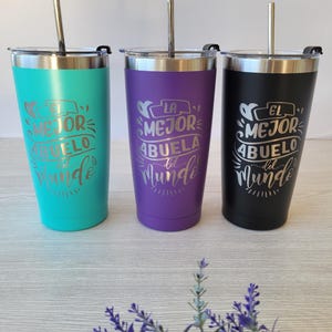 Custom 20oz Tumbler Engraved coffee Cup Regalo para abuela Gifts for Her Custom Cup Custom Tumbler Engraved Tumbler