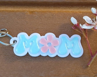 Personalized Keychains, Backpack tag, Bag tag, Lunch box tag, Sports Bag tag, Purse Charm, Bogg bag accessories, Mother&#39;s day gift, Mom gift