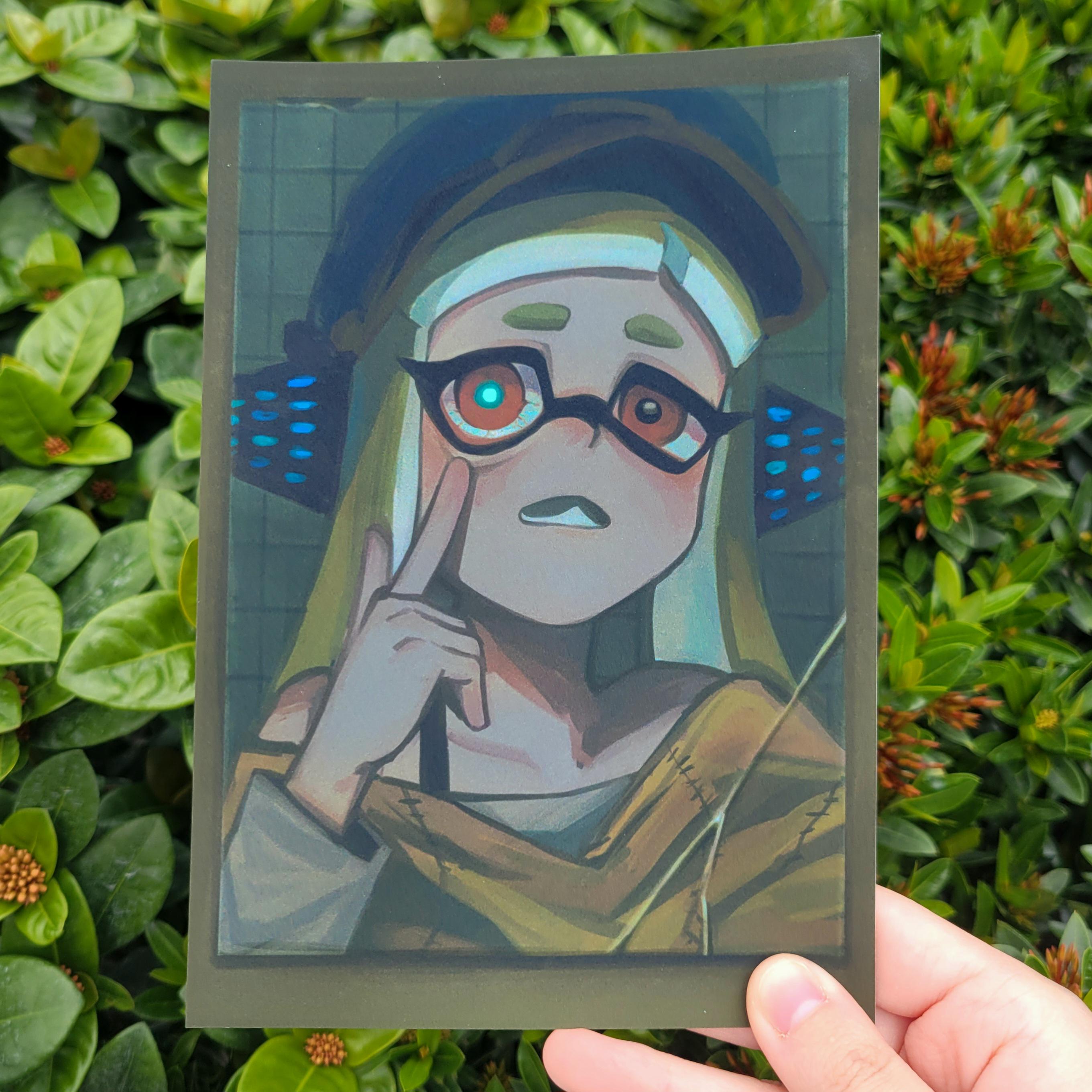 PRINT - Splatoon 3 - Reminder - the Captain / Agent 3 - 5 X 7 in Print ...
