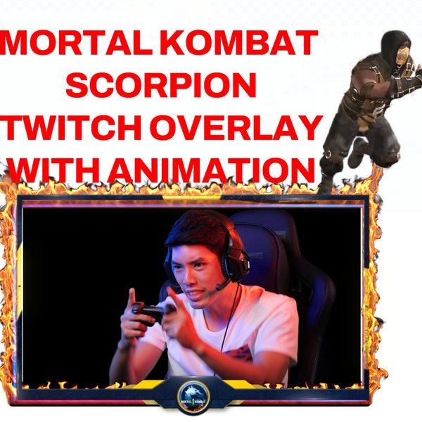 Mortal Kombat Twitch Overlay - Etsy
