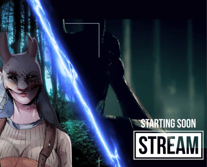 Dead by Daylight Huntress Themed Twitch Streaming Screens - Etsy
