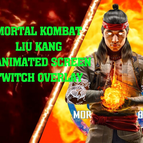 Mortal Kombat Twitch Overlay - Etsy