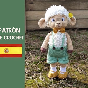 Сrochet Muster Lamm, Schaf machen, amigurumi Schafe Anleitung, Urlaub Dekor