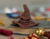 Wizard Sorting Hat Crochet Pattern PDF, Magic Hat Amigurumi