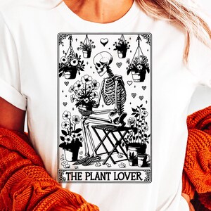 The Plant Lover Svg Png, Svg Gardening, Gardener Tarot Card Svg, Plant Lover Svg, Gardening Svg, Plant Lady Svg, Never Enough Plants Svg