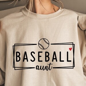 Baseball Aunt SVG PNG, Baseball Aunt Shirt Svg,Baseball Auntie,Love Baseball Svg, Sports Svg,Baseball  Silhouette,Baseball Svg,Gift For Aunt