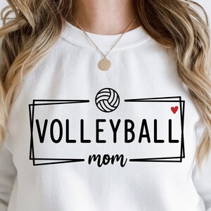 Volleyball Mom SVG PNG PDF, Volleyball Mom Shirt Svg, Volleyball Png, Volleyball Design, Volleyball Clip Art,Volleyball Mom,Volleyball Heart
