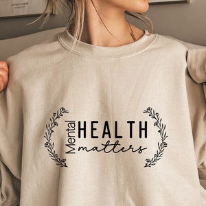 Mental Health Matters SVG PNG PDF, Mental Health Matters Png, Mental Health Awareness Svg, Motivational Svg, You Matter Svg, Self Love Svg