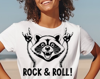 Rock And Roll Svg, Raccoon Shirt Svg, Funny Music Teacher Svg, Cute Raccoon Svg, Raccoon Svg, Rock On Svg, Funny Music Svg, Snarky Raccoon