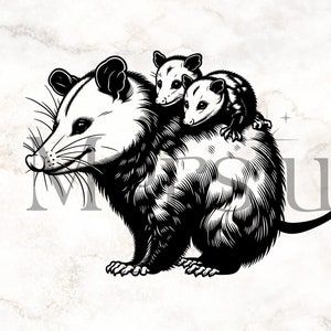 Linda mamá de zarigüeya Svg Png, Zarigüeya Svg, Cabeza de zarigüeya Svg, Clipart de zarigüeya, Camisa de zarigüeya Svg, Archivo de corte de zarigüeya, Png de zarigüeya, Png de zarigüeya