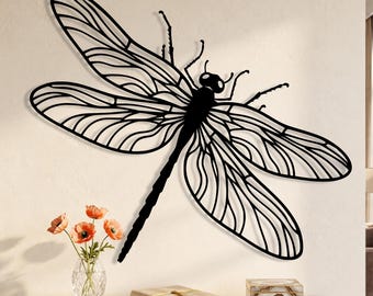 Dragonfly Metal Wall Art, Dragonflies Outdoor Wall Art, Dragonfly Wall art, Dragonfly Wall Decor, Dragonfly Sign