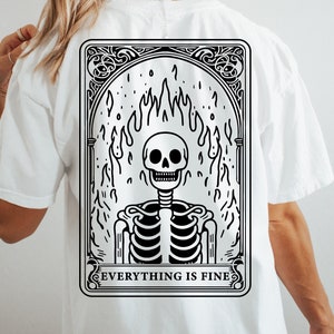 Alles ist in Ordnung, Tarot Karte, Png, Tarot Karte, es ist fein, alles ist gut, Tarot Karte, lustige Tarot Karte, Tarot Karte