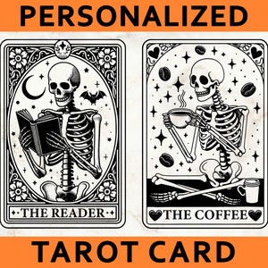 Cartas de tarot personalizadas en blanco y negro Svg Png, cartas de tarot personalizadas svg, tarot svg, cartas de tarot png, cartas de tarot png, cartas de tarot divertidas