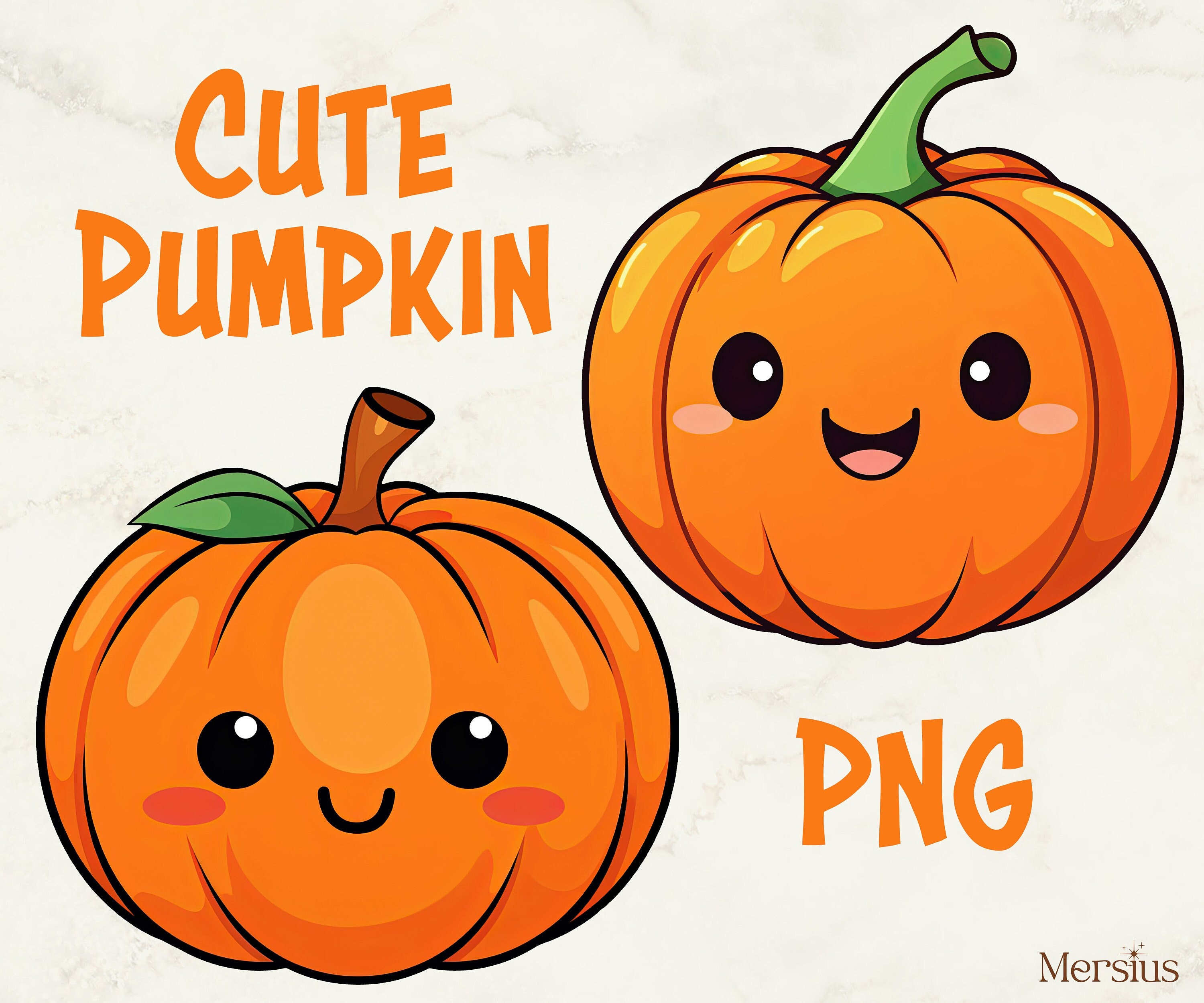 Cute Pumpkin Clipart, Sweetie Pumpkin, Halloween Pumpkin Png, Cute