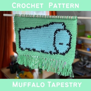 Rimworld Muffalo Tapestry Crochet Pattern