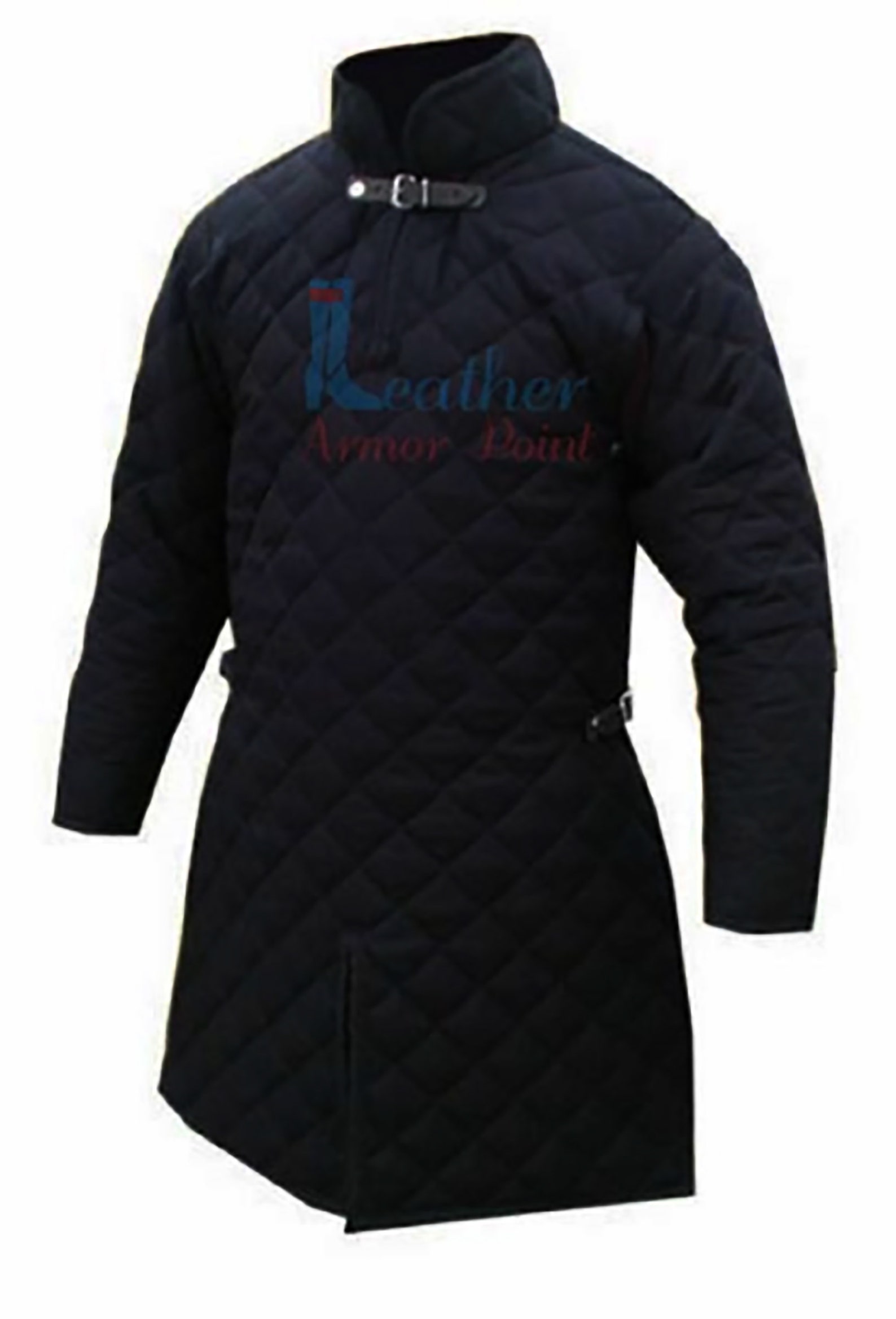 Thick Padded Gambeson With Full Sleeves Fathers Day Gift Etsy