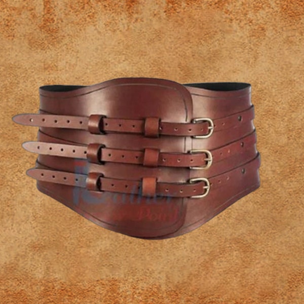 Leather Waist Wide Belt Leather Belt, LAP-056 Summer Sale