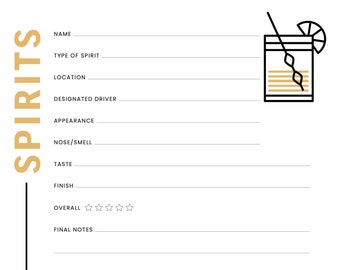 Printable Recipe Journal Template Cooking Notes Chef Notes - Etsy