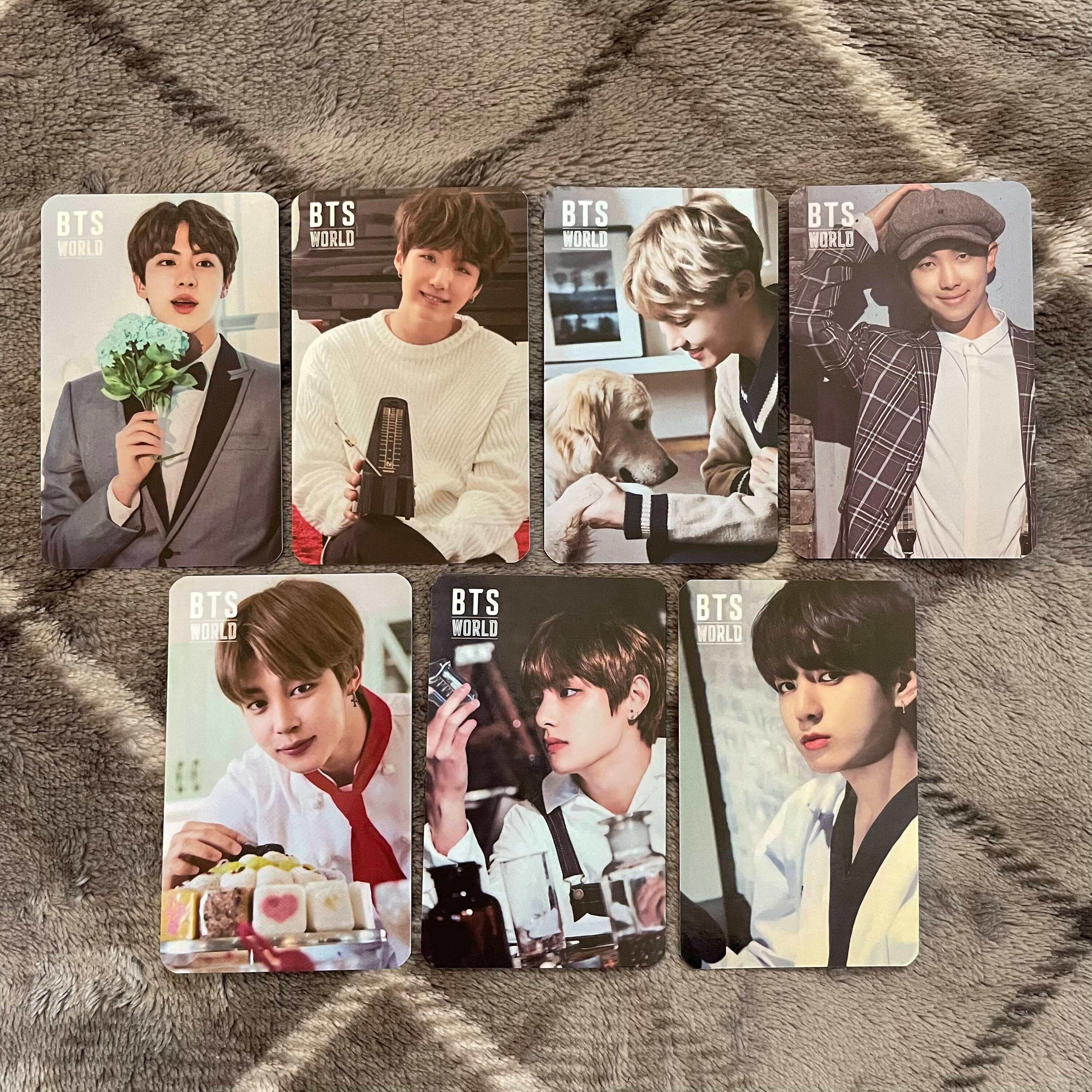 Bts Bts World Double Sided Fanmade Handmade PC Photocard