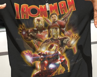 IRON MAN | Robert Downey Jr | Iron Man Tshirt Shirt Tee | Iron Man Sweatshirt Sweater | Iron Man Avengers