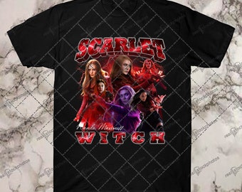 WANDA | Scarlet Witch | Elizabeth Olsen | Vision Wanda Tshirt Shirt Tee | Vision Wanda Sweatshirt Sweater | Vision Wanda Avengers
