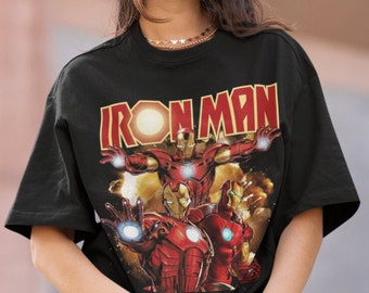 IRON MAN | Iron Man Tshirt | Iron Man Cartoon Avengers Shirt | Iron Man Cartoon Avenger Sweatshirt | Iron Man Avengers Shirt