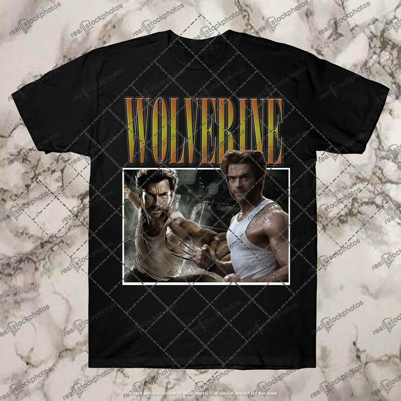 WOLVERINE | Hugh Jackman | X-MAN | Wolverine | Wolverine Tshirt Shirt Tee | Wolverine Sweatshirt Sweater | Wolverine Avengers image 2