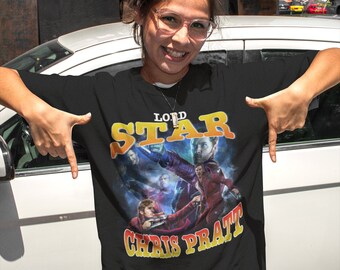 STAR LORD | Chris Pratt | Guardians of the galaxy | Guardians of the galaxy Tshirt Shirt Tee | Sweatshirt Sweater | Avengers