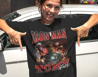IRON MAN | Robert Downey Jr | Iron Man Tshirt Shirt Tee | Iron Man Sweatshirt Sweater | Iron Man Avengers