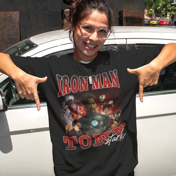 Robert downey jr t shirt avengers clearance