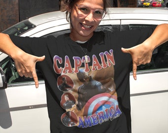 CAPTAIN AMERICA | Chris Evans | Captain America Tshirt Shirt Tee | Captain America Sweatshirt Sweater | Captain America Avengers