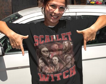 WANDA | Scarlet Witch | Elizabeth Olsen | Vision Wanda Tshirt Shirt Tee | Vision Wanda Sweatshirt Sweater | Vision Wanda Avengers