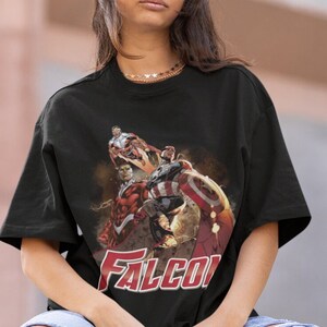 FALCON / Falcon Captain America Tshirt / Falcon Cartoon Avengers / Falcon Cartoon Avenger Felpa / Falcon Avengers