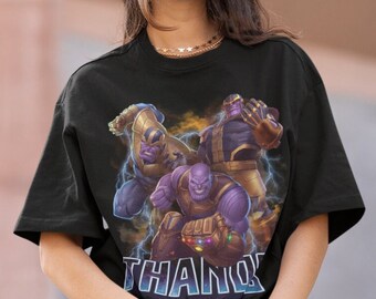 サノス | サノス Tシャツ | サノス カートゥーン アベンジャーズ シャツ | サノス アベンジャーズ T シャツ