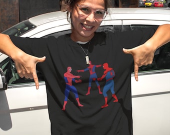 Meme de Spiderman señalando varias veces / Camiseta de Spiderman / Sudadera de Spiderman / Spiderman Vengadores