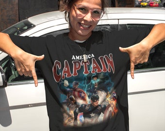 CAPTAIN AMERICA | Chris Evans | Captain America Tshirt Shirt Tee | Captain America Sweatshirt Sweater | Captain America Avengers
