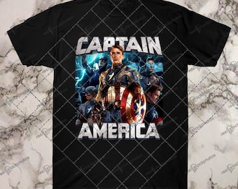 CAPITÁN AMÉRICA / Chris Evans / Capitán América Camiseta Camiseta Camiseta / Capitán América Sudadera Suéter / Capitán América Vengadores