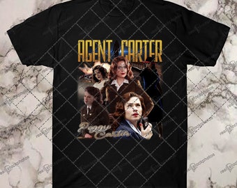 PEGGY CARTER | Peggy Carter| Peggy Carter T-shirt Shirt T-shirt | Captain America sweatshirt trui | Kapitein Amerika Avengers