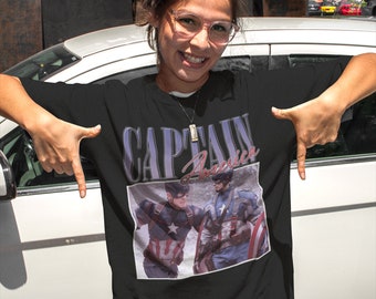 CAPITÁN AMÉRICA / Chris Evans / Capitán América Camiseta Camiseta Camiseta / Capitán América Sudadera Suéter / Capitán América Vengadores